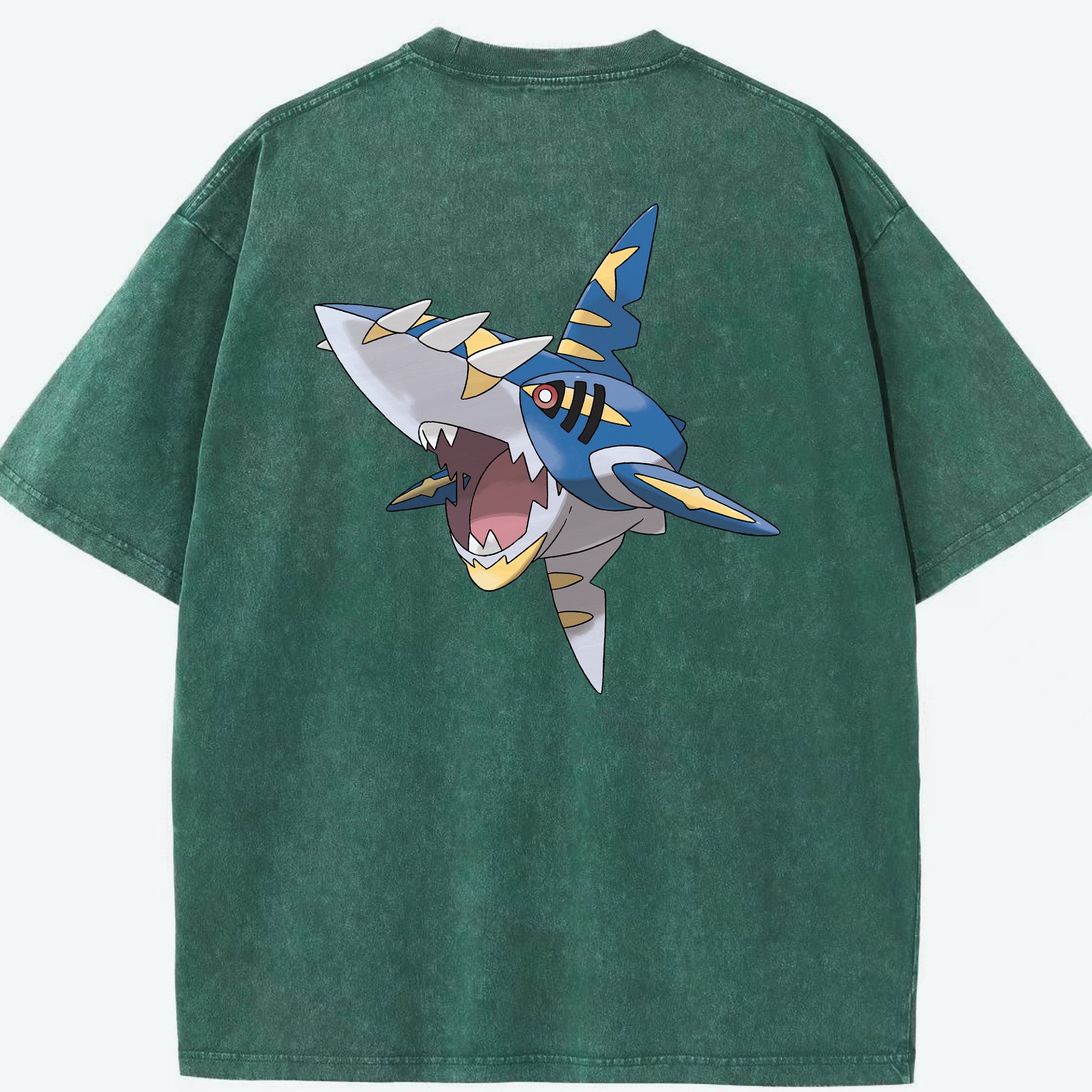 （画像用） ポケットモンスター Pokémon 綿100% ヴィンテージ風 半袖Tシャツ（背面プリント）